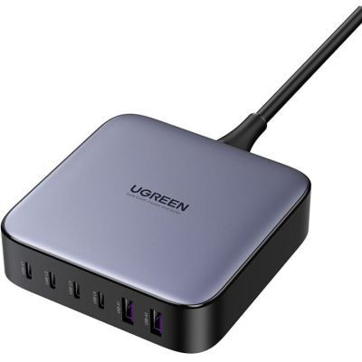 Зарядний пристрій Ugreen 6xUSB 200W (4хUSB-C+2xUSB-A) Gan CD271 (40914) - фото 1 Зарядний пристрій Ugreen 6xUSB 200W (4хUSB-C+2xUSB-A) Gan CD271 (40914) - фото 1
