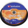 Диск DVD Verbatim 4.7Gb 16X CakeBox 10шт (43523) Диск DVD Verbatim 4.7Gb 16X CakeBox 10шт (43523)