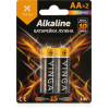 Батарейка AA LR6 Alkaline 2pcs Blister Vinga (VJABAA2)