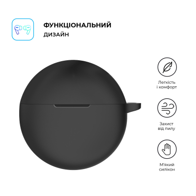 Чохол для навушників Armorstandart Hang Case для OPPO Enco Air2i/Air3i Black (ARM79943) - фото 2 Чохол для навушників Armorstandart Hang Case для OPPO Enco Air2i/Air3i Black (ARM79943) - фото 2