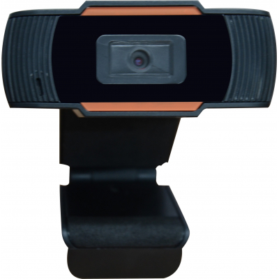 Веб-камера Okey HD 720P Black/Orange (WB100) - фото 3 Веб-камера Okey HD 720P Black/Orange (WB100) - фото 3