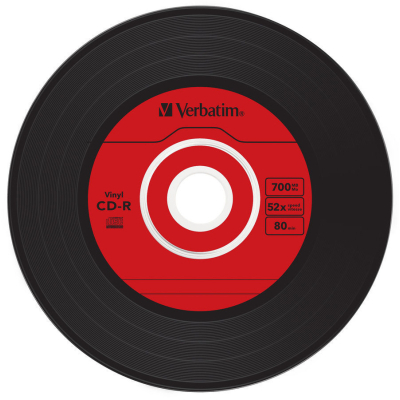 Диск CD Verbatim CD-R 700Mb 52x Slim case Vinyl AZO (43426) - фото 4 Диск CD Verbatim CD-R 700Mb 52x Slim case Vinyl AZO (43426) - фото 4