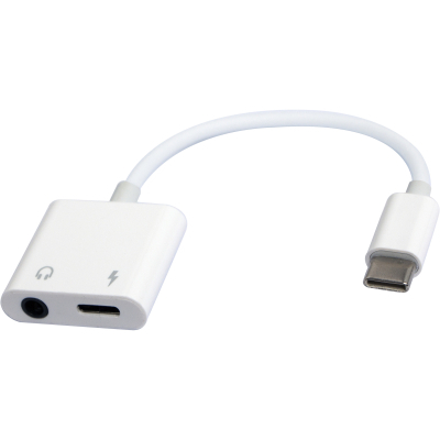 Адаптер USB-C to stereo audio 3.5 mm + USB-C power (CDLA) Cablexpert (A-CM-3.5FP-01) - фото 2 Адаптер USB-C to stereo audio 3.5 mm + USB-C power (CDLA) Cablexpert (A-CM-3.5FP-01) - фото 2