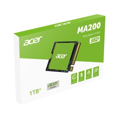 Накопичувач SSD M.2 2230 1TB MA200 Acer (BL.9BWWA.154) - фото 6 Накопичувач SSD M.2 2230 1TB MA200 Acer (BL.9BWWA.154) - фото 6