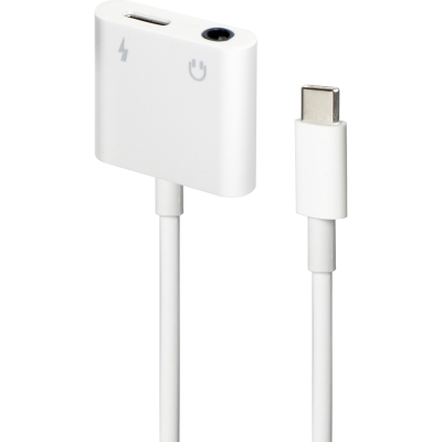 Адаптер USB-C to stereo audio 3.5 mm + USB-C power (CDLA) Cablexpert (A-CM-3.5FP-01) - фото 3 Адаптер USB-C to stereo audio 3.5 mm + USB-C power (CDLA) Cablexpert (A-CM-3.5FP-01) - фото 3