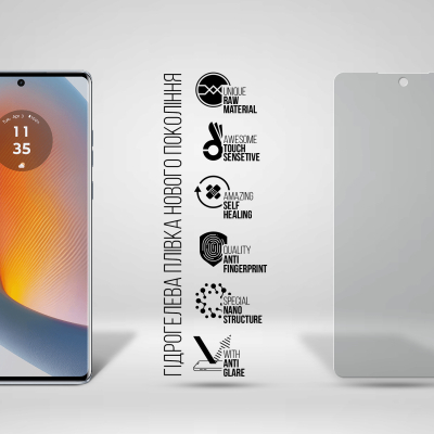 Плівка захисна Armorstandart Matte Motorola Edge 50 Fusion (ARM77220) - фото 2 Плівка захисна Armorstandart Matte Motorola Edge 50 Fusion (ARM77220) - фото 2