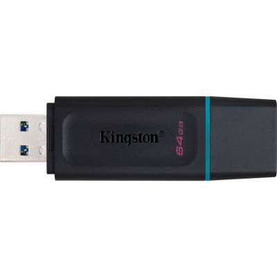 USB флеш накопичувач Kingston 64GB DataTraveler Exodia Black/Teal USB 3.2 (DTX/64GB) - фото 3 USB флеш накопичувач Kingston 64GB DataTraveler Exodia Black/Teal USB 3.2 (DTX/64GB) - фото 3