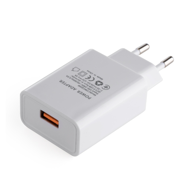 Зарядний пристрій Vinga QC3.0 Quick Wall Charger 1xUSB 18W Max (VWCQAW) - фото 3 Зарядний пристрій Vinga QC3.0 Quick Wall Charger 1xUSB 18W Max (VWCQAW) - фото 3