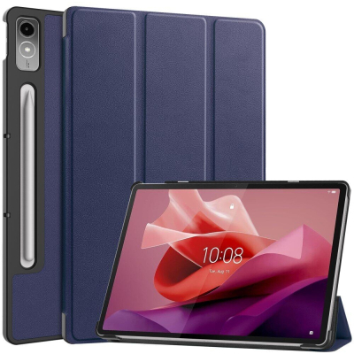 Чохол до планшета BeCover Smart Case Lenovo Tab P12 TB-370FU 12.7" Deep Blue (710057) - фото 4 Чохол до планшета BeCover Smart Case Lenovo Tab P12 TB-370FU 12.7" Deep Blue (710057) - фото 4