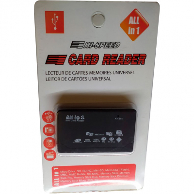 Зчитувач флеш-карт Atcom TD2031 USB 2.0 ALL IN 1 - (Memory Stick (MS) , Secure Digit (10731) - фото 4 Зчитувач флеш-карт Atcom TD2031 USB 2.0 ALL IN 1 - (Memory Stick (MS) , Secure Digit (10731) - фото 4