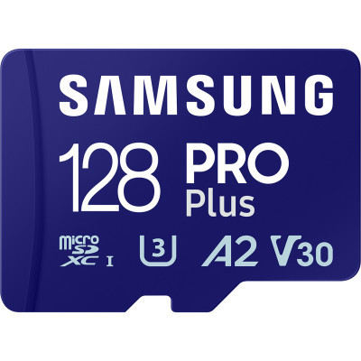 Карта пам'яті Samsung 128GB microSDXC calss 10 UHS-I V30 Pro Plus (MB-MD128SB/WW) - фото 2 Карта пам'яті Samsung 128GB microSDXC calss 10 UHS-I V30 Pro Plus (MB-MD128SB/WW) - фото 2