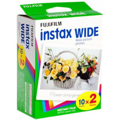 Плівка для друку Fujifilm Colorfilm Instax Wide х 2 (16385995) - фото 1 Плівка для друку Fujifilm Colorfilm Instax Wide х 2 (16385995) - фото 1