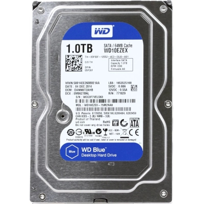 Жорсткий диск 3.5" 1TB WD (WD10EZEX) - фото 1 Жорсткий диск 3.5" 1TB WD (WD10EZEX) - фото 1