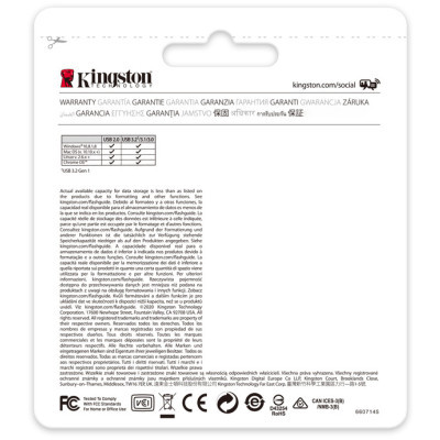 USB флеш накопичувач Kingston 256GB DataTraveller 70 USB 3.2 / Type-C (DT70/256GB) - фото 9 USB флеш накопичувач Kingston 256GB DataTraveller 70 USB 3.2 / Type-C (DT70/256GB) - фото 9