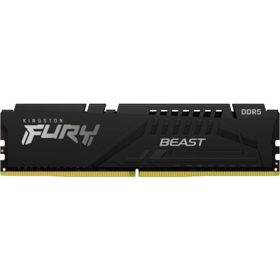 Модуль пам'яті для комп'ютера DDR5 32GB (2x16GB) 6000 MHz Beast Black XMP Kingston Fury (ex.HyperX) (KF560C30BBK2-32) - фото 1 Модуль пам'яті для комп'ютера DDR5 32GB (2x16GB) 6000 MHz Beast Black XMP Kingston Fury (ex.HyperX) (KF560C30BBK2-32) - фото 1