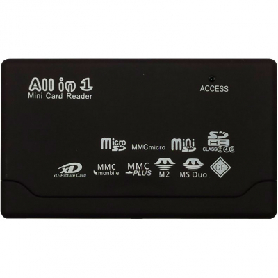 Зчитувач флеш-карт Atcom TD2031 USB 2.0 ALL IN 1 - (Memory Stick (MS) , Secure Digit (10731) - фото 1 Зчитувач флеш-карт Atcom TD2031 USB 2.0 ALL IN 1 - (Memory Stick (MS) , Secure Digit (10731) - фото 1