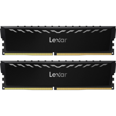 Модуль пам'яті для комп'ютера DDR4 16GB (2x8GB) 3600 MHz THOR Black Lexar (LD4U08G36C18LG-RGD) - фото 1 Модуль пам'яті для комп'ютера DDR4 16GB (2x8GB) 3600 MHz THOR Black Lexar (LD4U08G36C18LG-RGD) - фото 1