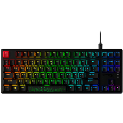Клавіатура HyperX Alloy Origins Core PBT HX Red (639N7AA) - фото 6 Клавіатура HyperX Alloy Origins Core PBT HX Red (639N7AA) - фото 6