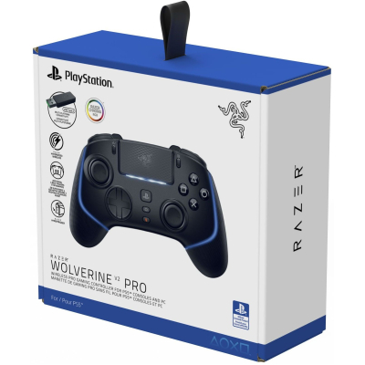 Геймпад Razer Wolverine V2 PRO for PS5 Black (RZ06-04710100-R3G1) - фото 9 Геймпад Razer Wolverine V2 PRO for PS5 Black (RZ06-04710100-R3G1) - фото 9