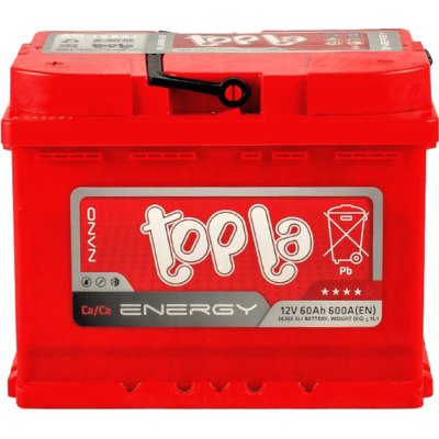 Акумулятор автомобільний Topla 60 Ah/12V Energy (108 160) - фото 1 Акумулятор автомобільний Topla 60 Ah/12V Energy (108 160) - фото 1