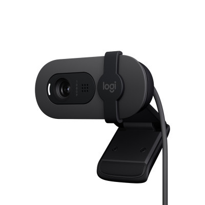 Веб-камера Logitech Brio 100 Full HD Graphite (960-001585) - фото 1 Веб-камера Logitech Brio 100 Full HD Graphite (960-001585) - фото 1