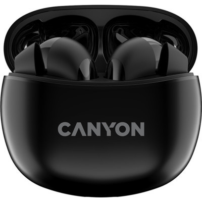 Навушники Canyon TWS-5 Black (CNS-TWS5B) - фото 1 Навушники Canyon TWS-5 Black (CNS-TWS5B) - фото 1