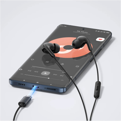 Навушники Xiaomi Type-C Earphones Black (1071791) - фото 4 Навушники Xiaomi Type-C Earphones Black (1071791) - фото 4
