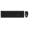 Комплект A4Tech KK-3330 USB Black (KK-3330 Black)