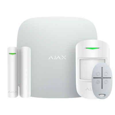 Комплект охоронної сигналізації Ajax StarterKit2 white - фото 1 Комплект охоронної сигналізації Ajax StarterKit2 white - фото 1
