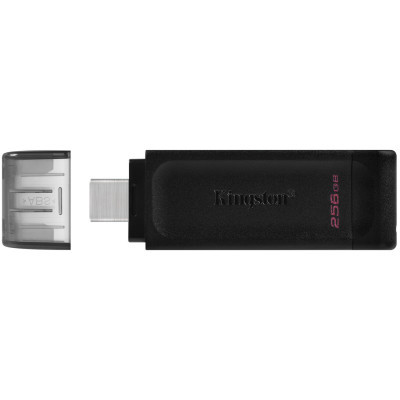 USB флеш накопичувач Kingston 256GB DataTraveller 70 USB 3.2 / Type-C (DT70/256GB) - фото 5 USB флеш накопичувач Kingston 256GB DataTraveller 70 USB 3.2 / Type-C (DT70/256GB) - фото 5