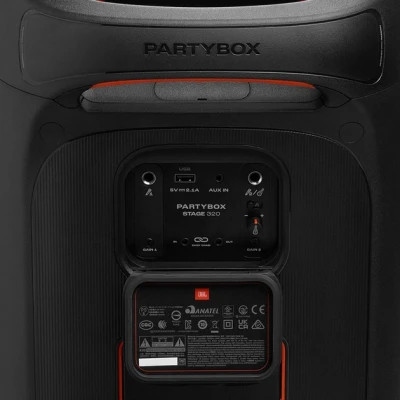 Акустична система JBL PartyBox Stage 320 Black (JBLPBSTAGE320EP) - фото 7 Акустична система JBL PartyBox Stage 320 Black (JBLPBSTAGE320EP) - фото 7