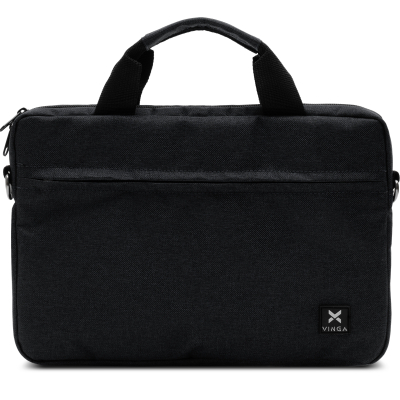 Сумка для ноутбука Vinga 14" NB1403 melange black (NB1403BK) - фото 4 Сумка для ноутбука Vinga 14" NB1403 melange black (NB1403BK) - фото 4