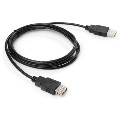 Дата кабель USB 2.0 AM/AF 3.0m Vinga (VCPUSBAMAF3BK) - фото 3 Дата кабель USB 2.0 AM/AF 3.0m Vinga (VCPUSBAMAF3BK) - фото 3