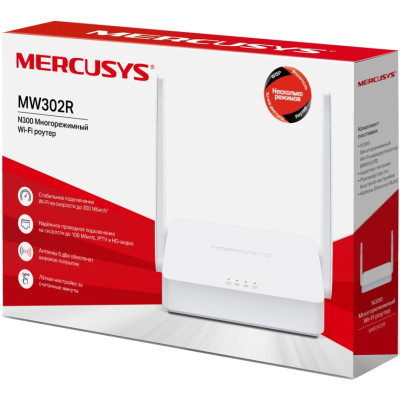 Маршрутизатор Mercusys MW302R - фото 3 Маршрутизатор Mercusys MW302R - фото 3