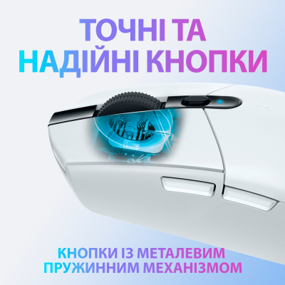 Мишка Logitech G305 Lightspeed White (910-005291) - фото 7 Мишка Logitech G305 Lightspeed White (910-005291) - фото 7