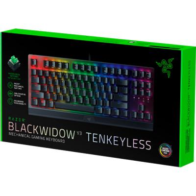 Клавіатура Razer BlackWidow V3 TKL Razer Green RU (RZ03-03490700-R3R1) - фото 2 Клавіатура Razer BlackWidow V3 TKL Razer Green RU (RZ03-03490700-R3R1) - фото 2