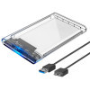 Кишеня зовнішня Dynamode 2.5" SATA HDD/SSD USB 3.0 Transparent (DM-CAD-25316) Кишеня зовнішня Dynamode 2.5" SATA HDD/SSD USB 3.0 Transparent (DM-CAD-25316)
