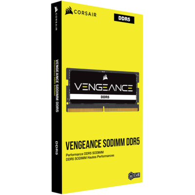 Модуль пам'яті для ноутбука SoDIMM DDR5 16GB 4800 MHz Vengeance Corsair (CMSX16GX5M1A4800C40) - фото 4 Модуль пам'яті для ноутбука SoDIMM DDR5 16GB 4800 MHz Vengeance Corsair (CMSX16GX5M1A4800C40) - фото 4