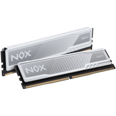 Модуль пам'яті для комп'ютера DDR4 32GB (2x16GB) 3600 MHz NOX White Apacer (AH4U32G36C25YMWAA-2) - фото 4 Модуль пам'яті для комп'ютера DDR4 32GB (2x16GB) 3600 MHz NOX White Apacer (AH4U32G36C25YMWAA-2) - фото 4