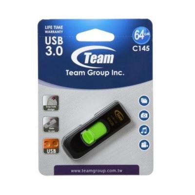 USB флеш накопичувач Team 64GB C145 Green USB 3.0 (TC145364GG01) - фото 5 USB флеш накопичувач Team 64GB C145 Green USB 3.0 (TC145364GG01) - фото 5