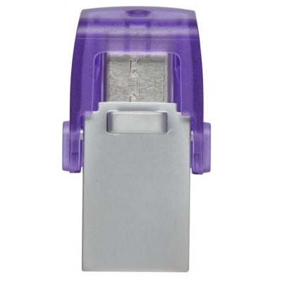 USB флеш накопичувач Kingston 64GB DataTraveler microDuo 3C USB 3.2/Type C (DTDUO3CG3/64GB) - фото 3 USB флеш накопичувач Kingston 64GB DataTraveler microDuo 3C USB 3.2/Type C (DTDUO3CG3/64GB) - фото 3