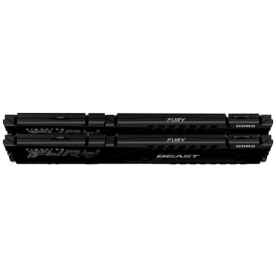 Модуль пам'яті для комп'ютера DDR5 32GB (2x16GB) 6000 MHz Fury Beast Black Kingston Fury (ex.HyperX) (KF560C36BBE2K2-32) - фото 3 Модуль пам'яті для комп'ютера DDR5 32GB (2x16GB) 6000 MHz Fury Beast Black Kingston Fury (ex.HyperX) (KF560C36BBE2K2-32) - фото 3