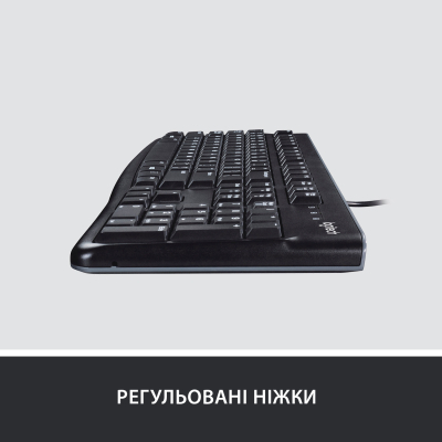 Клавіатура Logitech K120 Ukr (920-002643) - фото 3 Клавіатура Logitech K120 Ukr (920-002643) - фото 3