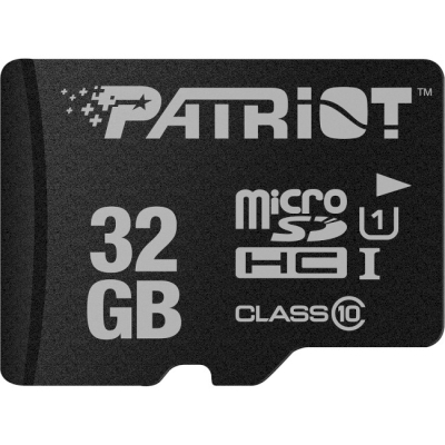 Карта пам'яті Patriot 32GB microSD class10 UHS-I (PSF32GMDC10) - фото 1 Карта пам'яті Patriot 32GB microSD class10 UHS-I (PSF32GMDC10) - фото 1