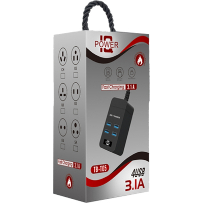Зарядний пристрій Voltronic TВ-Т05, 4*USB Black (ТВ-Т05-Black) - фото 1 Зарядний пристрій Voltronic TВ-Т05, 4*USB Black (ТВ-Т05-Black) - фото 1