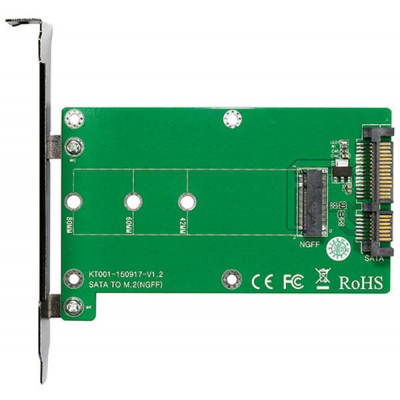 Контролер SATA to M.2 (NGFF) B-key SSD 22*42, 22*60, 22*80 mm Maiwo (45776/KT001A) - фото 1 Контролер SATA to M.2 (NGFF) B-key SSD 22*42, 22*60, 22*80 mm Maiwo (45776/KT001A) - фото 1
