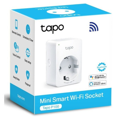 Розумна розетка TP-Link Tapo P100 (1-pack) (Tapo P100(1-pack)) - фото 7 Розумна розетка TP-Link Tapo P100 (1-pack) (Tapo P100(1-pack)) - фото 7