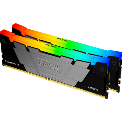 Модуль пам'яті для комп'ютера DDR4 16GB (2x8GB) 4600 MHz Renegade RGB Kingston Fury (ex.HyperX) (KF446C19RB2AK2/16) - фото 1 Модуль пам'яті для комп'ютера DDR4 16GB (2x8GB) 4600 MHz Renegade RGB Kingston Fury (ex.HyperX) (KF446C19RB2AK2/16) - фото 1