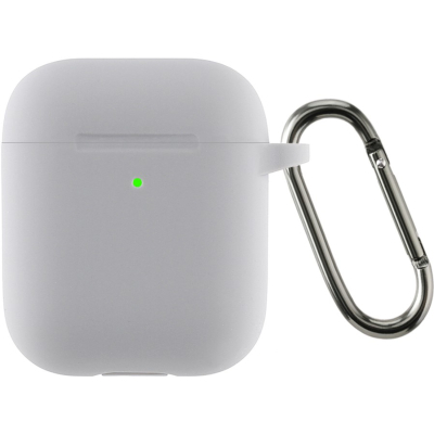Чохол для навушників Armorstandart Ultrathin Silicone Case With Hook для Apple AirPods 2 Light Grey (ARM59685) - фото 1 Чохол для навушників Armorstandart Ultrathin Silicone Case With Hook для Apple AirPods 2 Light Grey (ARM59685) - фото 1