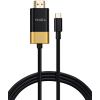 Кабель мультимедійний USB-C to HDMI 1.5m v2.1 8K60Hz Gold plated Vinga (VCPVCCH2115) Кабель мультимедійний USB-C to HDMI 1.5m v2.1 8K60Hz Gold plated Vinga (VCPVCCH2115)